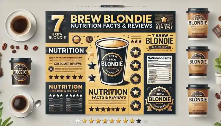 7 Brew Blondie Nutrition Facts & Reviews
